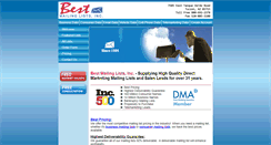 Desktop Screenshot of bestmailing.com